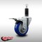 Service Caster 3.5'' SS Blue Poly Swivel 1-1/8'' Expanding Stem Caster Total Lock Brake SCC-SSEXTTL20S3514-PPUB-BLUE-118 - alternate 3